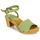 Shoes Women Clogs Sanita YARA FLEX Green