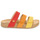 Shoes Women Mules Josef Seibel HANNAH 03 Orange / Yellow / Red