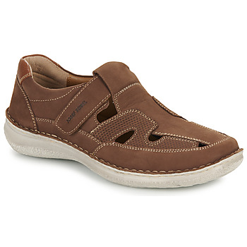 Shoes Men Sandals Josef Seibel ANVERS 81 Brown