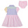 Clothing Girl Short Dresses Polo Ralph Lauren COLOR BLK DR-DRESSES-DAY DRESS Multicolour