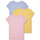 Clothing Girl short-sleeved t-shirts Polo Ralph Lauren TEE BUNDLE-SETS-GIFT BOX SET Multicolour