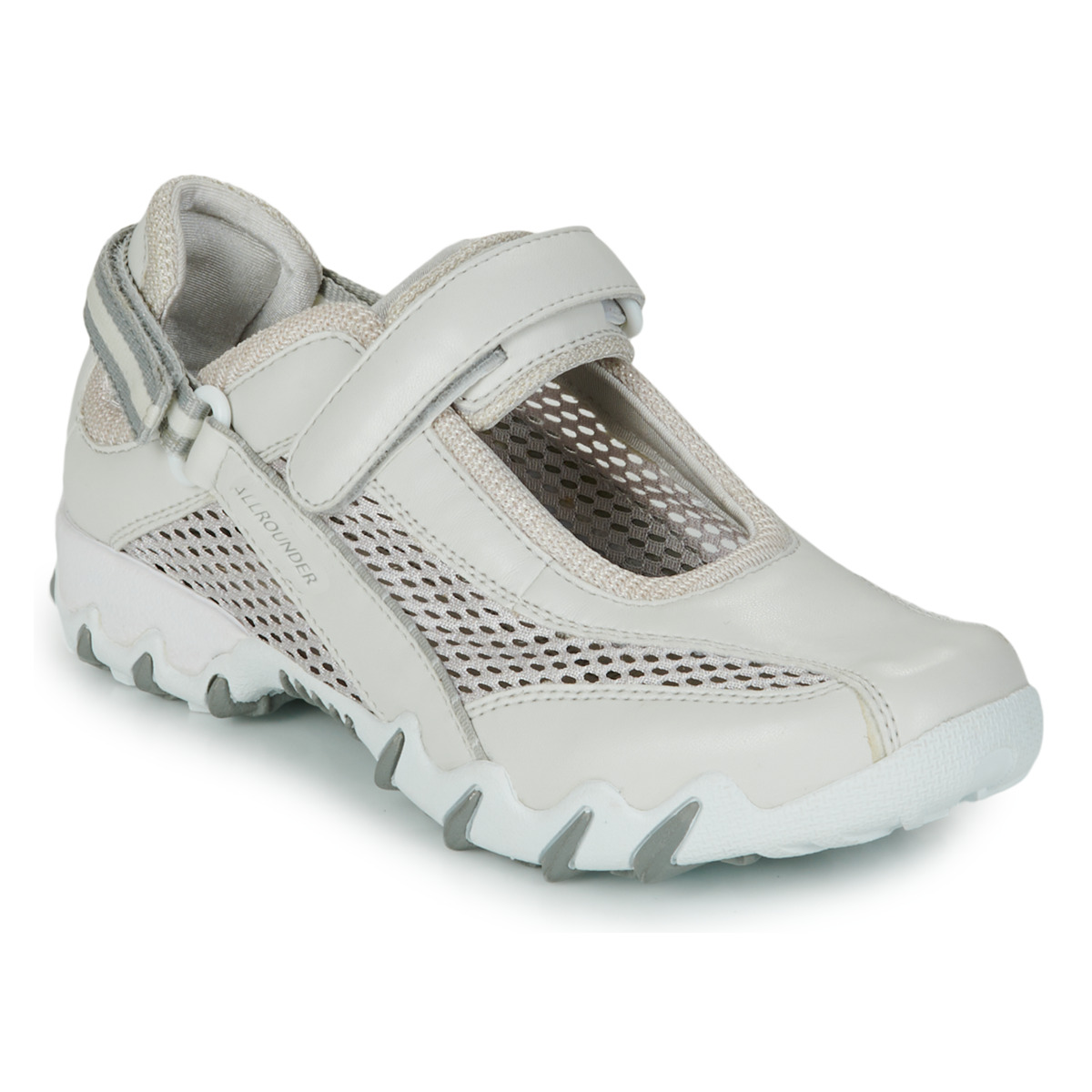 Shoes Women Sports sandals Allrounder by Mephisto NIRO White / Grey