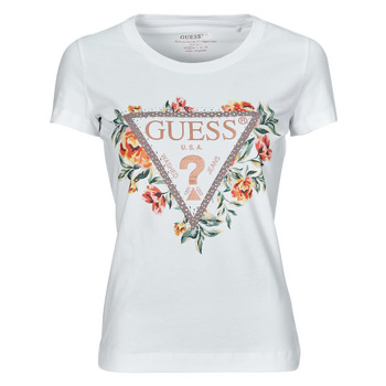 Guess TRIANGLE FLOWERS White