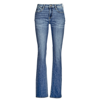 Clothing Women Flare / wide jeans Le Temps des Cerises POWERB Blue