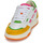 Shoes Women Low top trainers Caval PLAYGROUND White / Orange / Pink
