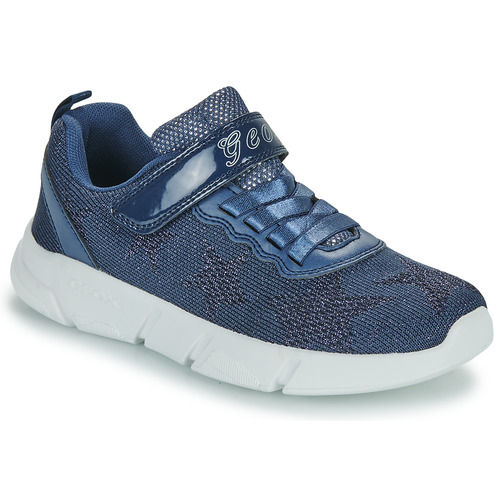 Shoes Girl Low top trainers Geox J ARIL GIRL Marine