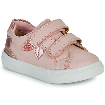 Shoes Girl Low top trainers Geox B NASHIK GIRL Pink