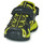 Shoes Boy Sandals Geox J BOREALIS BOY Black / Yellow