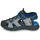Shoes Boy Sandals Geox J SANDAL AIRADYUM BO Grey / Black / Blue