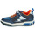 Shoes Boy Low top trainers Geox J INEK BOY Marine / Orange