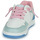 Shoes Girl Low top trainers Geox J WASHIBA GIRL White / Green / Pink