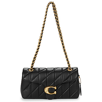 Bags Women Shoulder bags Coach QUILTED TABBY 26 Black / Gold