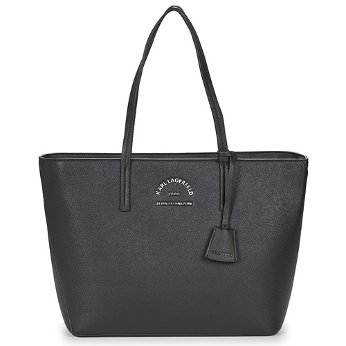 Bags Women Shopper bags Karl Lagerfeld RSG METAL LG TOTE Black