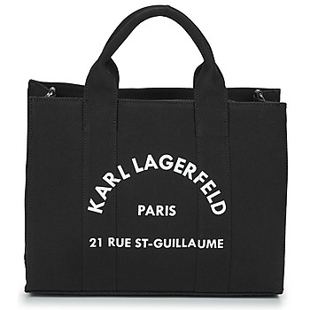 Karl Lagerfeld RSG SQUARE MEDIUM TOTE Black