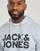 Clothing Men sweaters Jack & Jones JJECORP LOGO SWEAT HOOD Grey