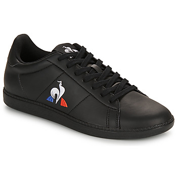 Shoes Men Low top trainers Le Coq Sportif COURTSET_2 Black