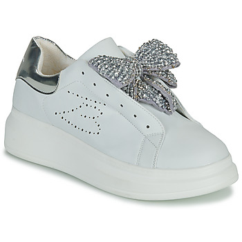 Shoes Women Low top trainers Tosca Blu GLAMOUR White / Silver