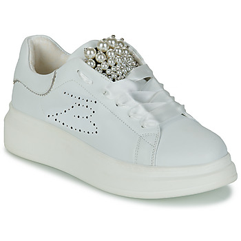 Shoes Women Low top trainers Tosca Blu GLAMOUR White
