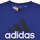 Clothing Boy Tracksuits Adidas Sportswear LK BL CO T SET Blue / Grey