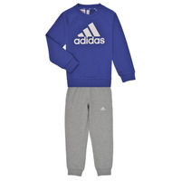 Clothing Boy Tracksuits Adidas Sportswear LK BOS JOG FT Blue / Grey