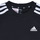 Clothing Children short-sleeved t-shirts Adidas Sportswear LK 3S CO TEE Black / White