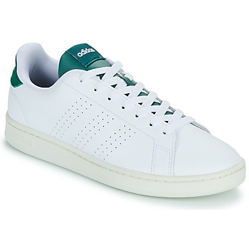 Shoes Men Low top trainers Adidas Sportswear ADVANTAGE White / Green