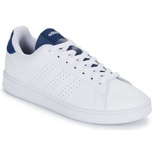 Shoes Men Low top trainers Adidas Sportswear ADVANTAGE White / Blue