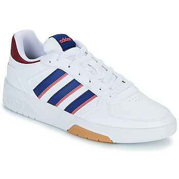 Shoes Men Low top trainers Adidas Sportswear COURTBEAT White / Blue / Red