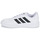 Shoes Low top trainers Adidas Sportswear COURTBLOCK White / Black