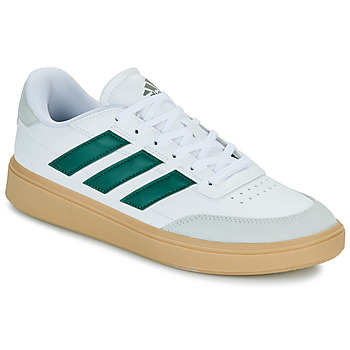 Shoes Men Low top trainers Adidas Sportswear COURTBLOCK Banc / Green / Gum
