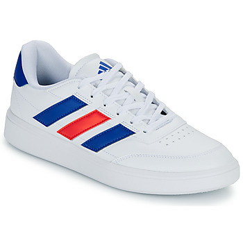 Shoes Men Low top trainers Adidas Sportswear COURTBLOCK White / Blue / Red
