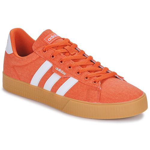 Shoes Men Low top trainers Adidas Sportswear DAILY 3.0 Orange / Gum