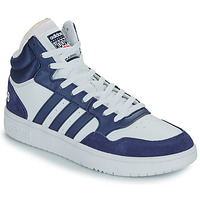 Shoes Men High top trainers Adidas Sportswear HOOPS 3.0 MID Marine / White