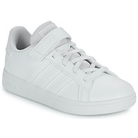 Shoes Children Low top trainers Adidas Sportswear GRAND COURT 2.0 EL K White