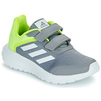 Shoes Boy Low top trainers Adidas Sportswear Tensaur Run 2.0 CF K Grey / Green