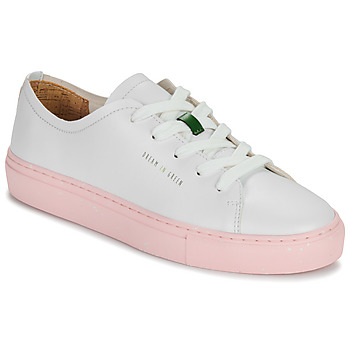 Shoes Women Low top trainers Dream in Green JOBI White