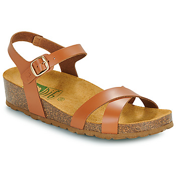Shoes Women Sandals Dream in Green TSILI Camel
