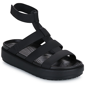 Shoes Women Sandals Crocs BROOKLYN LUXE GLADIATOR Black