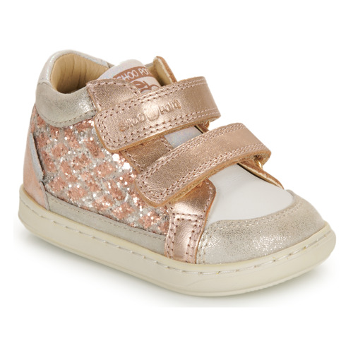 Shoes Girl High top trainers Shoo Pom BOUBA EASY CO Pink / Gold