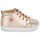 Shoes Girl High top trainers Shoo Pom BOUBA ZIP LACE Gold