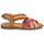 Shoes Women Sandals Pikolinos ALGAR W0X Cognac / Pink