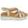 Shoes Women Sandals Pikolinos PALMA W4N White / Gold / Cognac