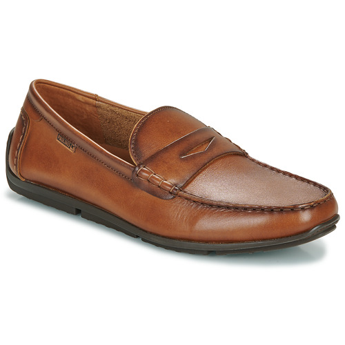 Shoes Men Loafers Pikolinos CONIL M1S Cognac
