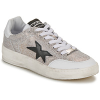 Shoes Women Low top trainers Meline  Silver