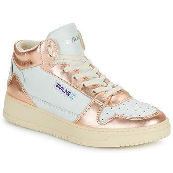 Shoes Women High top trainers Meline  White / Pink