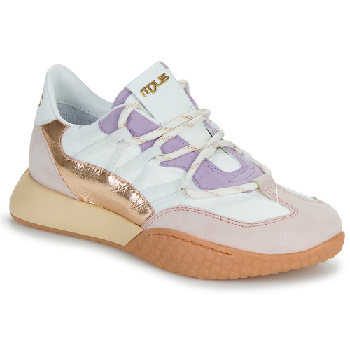Shoes Women Low top trainers Mjus SANREMO White / Pink / Violet