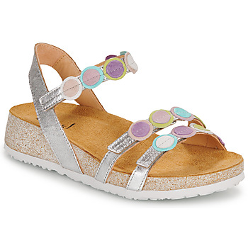 Shoes Women Sandals Think KOAK Silver / Multicolour