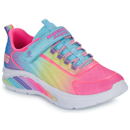 Shoes Girl Low top trainers Skechers RAINBOW CRUISERS Multicolour