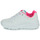 Shoes Girl Low top trainers Skechers UNO LITE - MY DRIP White / Pink