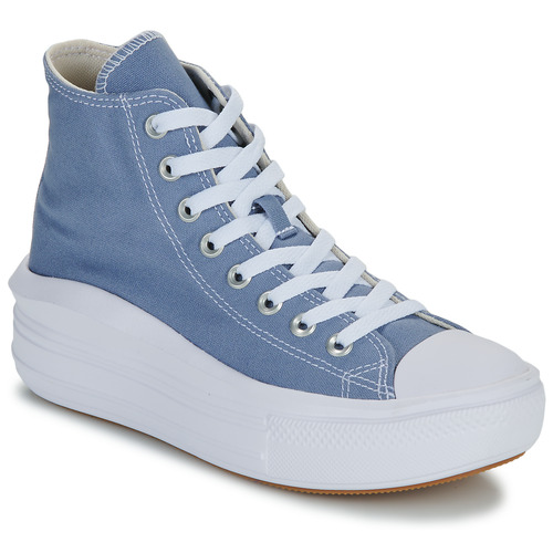 Shoes Women High top trainers Converse CHUCK TAYLOR ALL STAR MOVE Blue